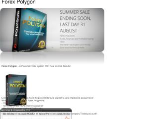 Forex Polygon – A Powerful Forex System With Real Verified R