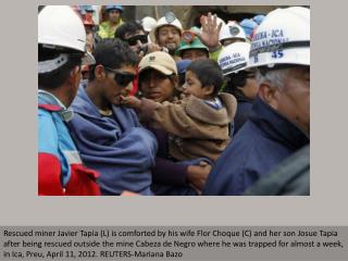 Mine rescue in Peru