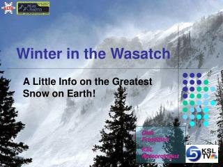Winter in the Wasatch