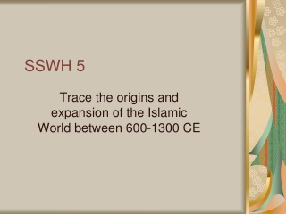 SSWH 5