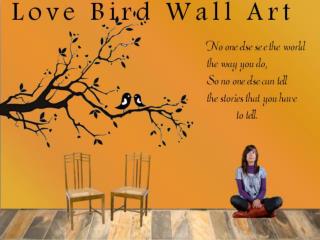 Love Bird Wall Art