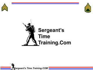 Sergeant’s Time Training.Com
