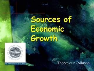 Sources of Economic Growth