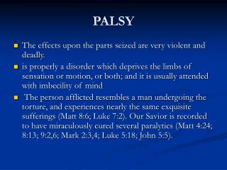 PALSY