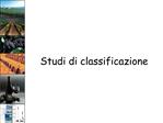 Studi di classificazione