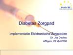 Diabetes Zorgpad