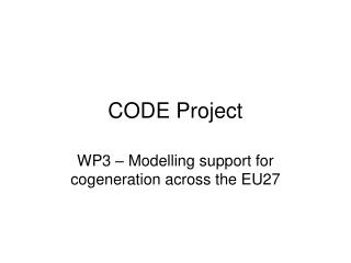 CODE Project