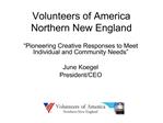 Volunteers of America Northern New England