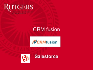 CRM fusion