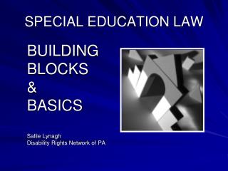 SPECIAL EDUCATION LAW