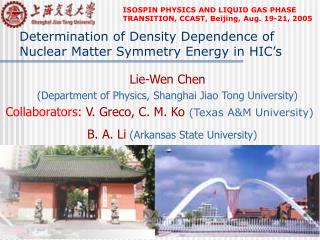 Determination of Density Dependence of Nuclear Matter Symmetry Energy in HIC’s