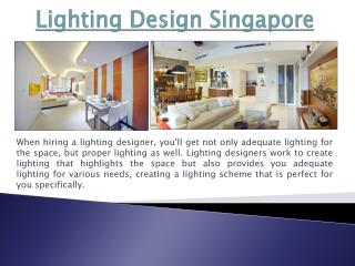 Lightings SG