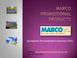 MARCO Promotional Products | Springtime Corporate Gifts