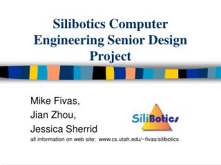 Silibotics Computer Engineering Senior Design Project