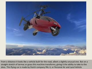 PAL-V flying car makes debut flight