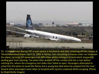 Most unusual aircraft landings
