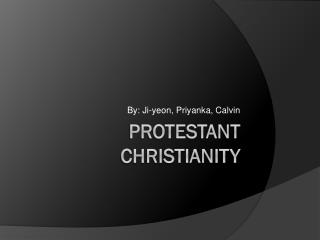 Protestant Christianity