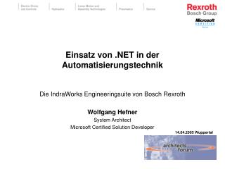 Einsatz von .NET in der Automatisierungstechnik