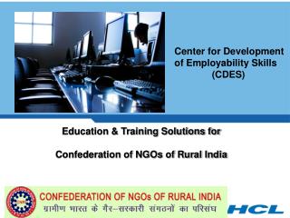 Education & Training Solutions for Confederation of NGOs of Rural India