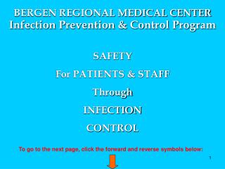 Infection Prevention & Control Program