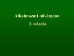 Alkalmazott n v nytan 3. eload s