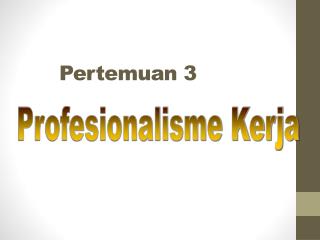 Pertemuan 3
