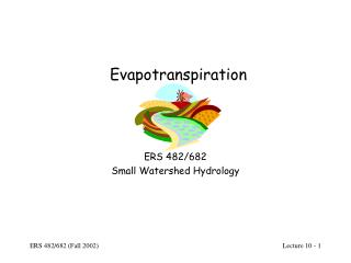 PPT - Evapotranspiration PowerPoint Presentation, Free Download - ID ...