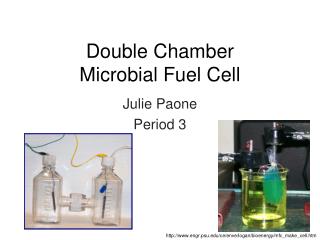 Double Chamber Microbial Fuel Cell