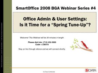 Office Admin & User Settings: Is it Time for a “Spring Tune-Up”?