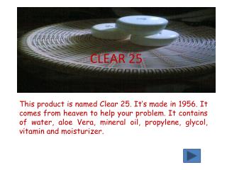 CLEAR 25