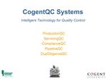 CogentQC Systems