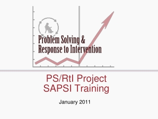 PS/RtI Project SAPSI Training