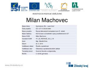 Milan Machovec