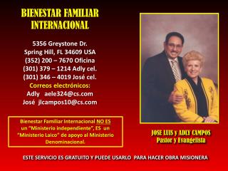 BIENESTAR FAMILIAR INTERNACIONAL