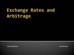 Exchange Rates and Arbitrage