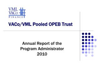 VACo / VML Pooled OPEB Trust