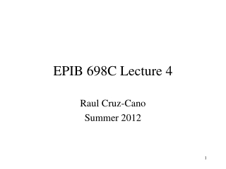 EPIB 698C Lecture 4