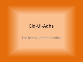 Eid-Ul-Adha