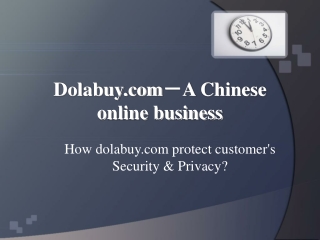 dolabuy.com's Privacy policy
