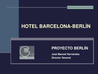 HOTEL BARCELONA-BERLÍN