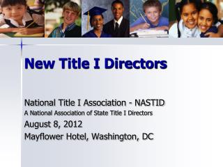 New Title I Directors