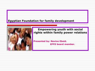 Egyptian Foundation for family development