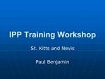 IPP Training Workshop