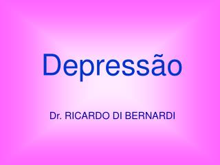 Depressão