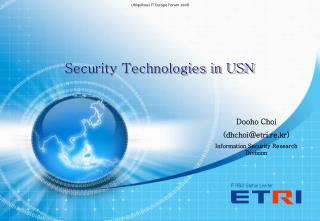 Security Technologies in USN