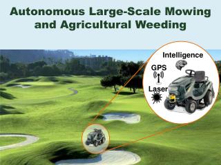 Autonomous Large-Scale Mowing and Agricultural Weeding