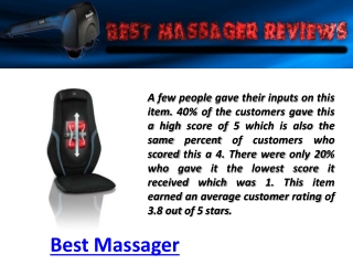 Best Massager