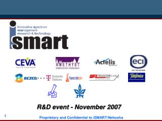 R&D event - November 2007