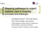 Mapping pathways to urgent diabetic care in hospital: processes and challenges