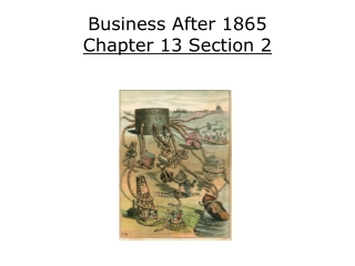 Business After 1865 Chapter 13 Section 2